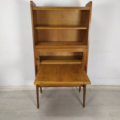 Vintage Secretaire in Oak, 1950-EAD-1763397