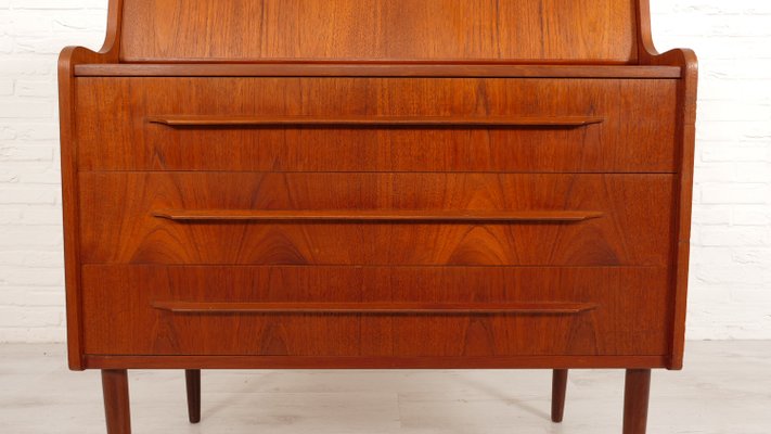 Vintage Secretaire in Teak-HPM-2031510