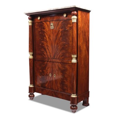 Vintage Secretary in Mahogany by Jean Nicolas Adriaansen, 1825-GCQ-1347651