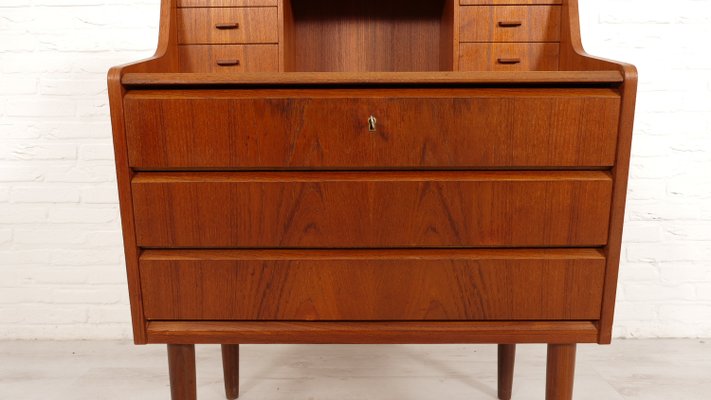 Vintage Secretary in Teak, 1960s-HPM-2033836