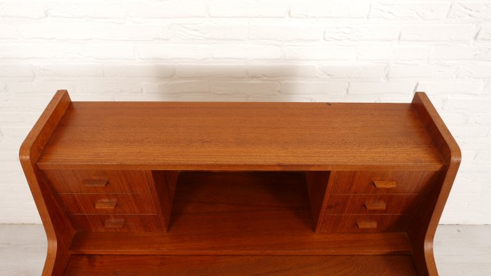 Vintage Secretary in Teak, 1960s-HPM-2033836