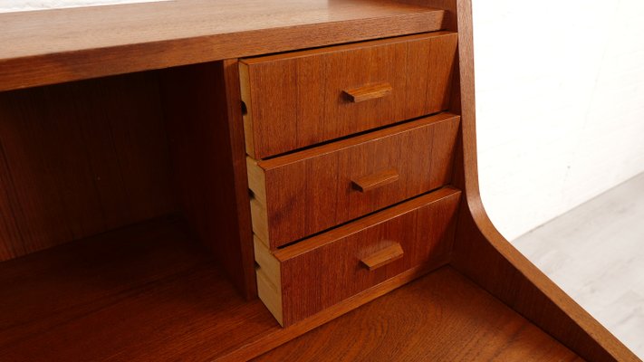 Vintage Secretary in Teak, 1960s-HPM-2033836