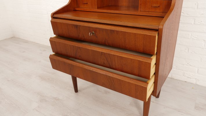 Vintage Secretary in Teak, 1960s-HPM-2033836