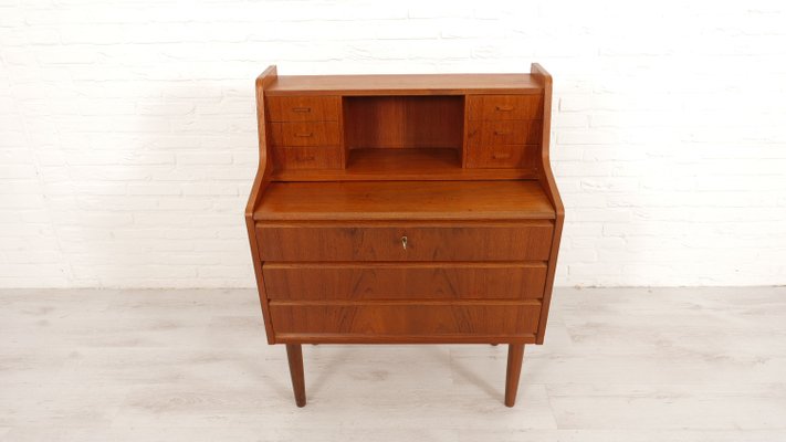 Vintage Secretary in Teak, 1960s-HPM-2033836