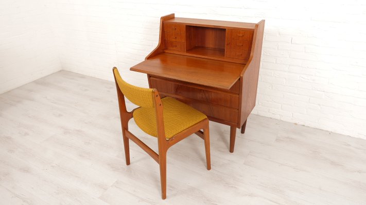 Vintage Secretary in Teak, 1960s-HPM-2033836