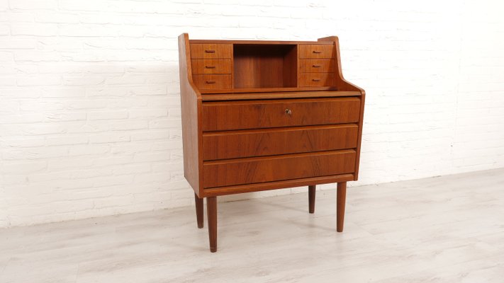 Vintage Secretary in Teak, 1960s-HPM-2033836