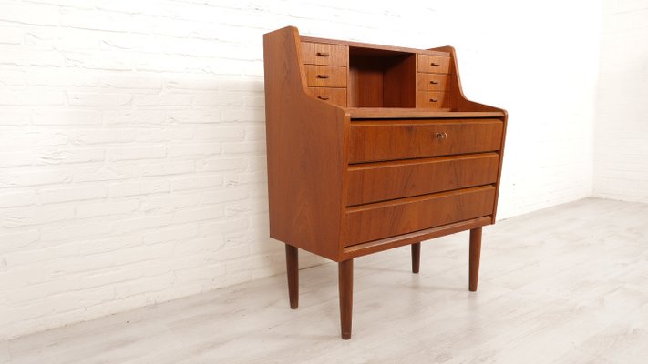 Vintage Secretary in Teak, 1960s-HPM-2033836