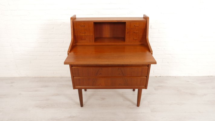 Vintage Secretary in Teak, 1960s-HPM-2033836