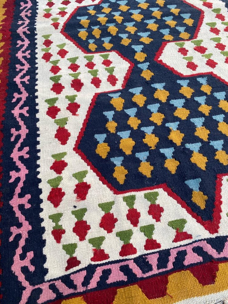 Vintage Senneh Kilim