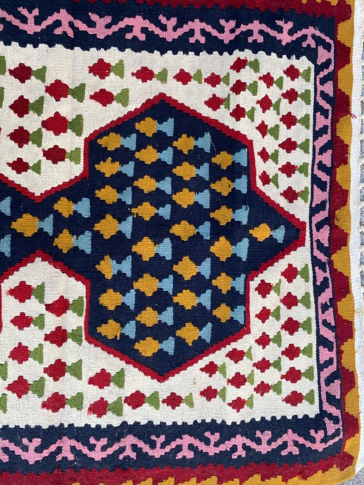 Vintage Senneh Kilim