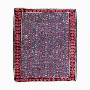 Vintage Senneh Kilim Flat Rug-YMM-1062236