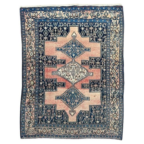 Vintage Senneh Rug, 1950s