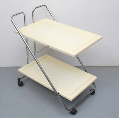 Vintage Serving Cart in Chrome and Plastic, 1975-PF-1748604