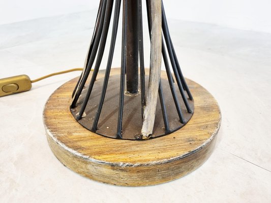 Vintage Sheaf of Wheat Table Lamp, 1960s-IRH-1249595