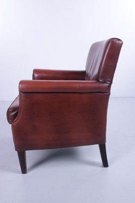 Vintage Sheep Leather Armchair-EZZ-943671