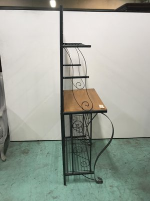 Vintage Shelf in Wrought Iron-HLV-1428664