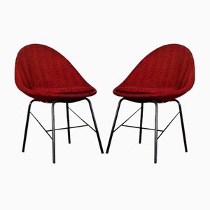 Vintage Shell Armchairs, 1960s, Set of 2-JUN-1339086