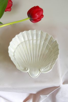 Vintage Shell Ceramic Bowl, Italy, 1970s-HUY-1016506