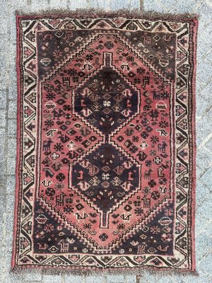 Vintage Shiraz Rug, 1970s-YMM-1747980