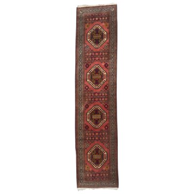 Vintage Shirvan Caucasian Azerbaijan Runner-YMM-1061615