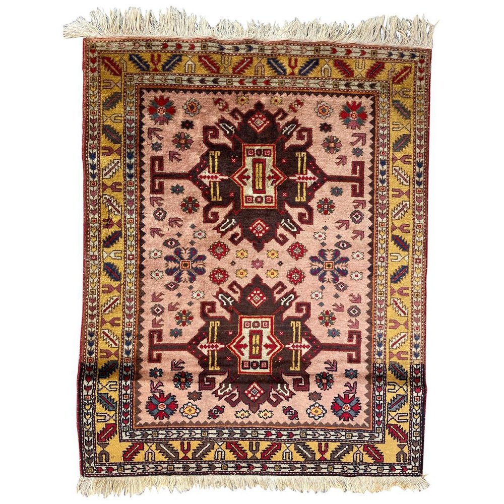 Vintage Shirwan Azerbaïdan Rug