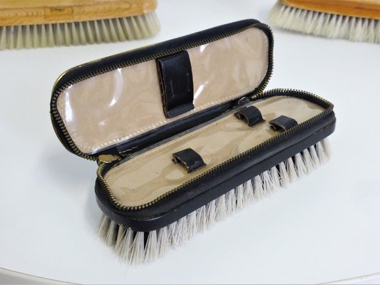 Vintage Shoe Brushes, 1960s, Set of 9-KNM-948683