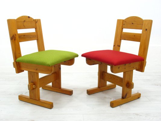 Vintage Side Chairs, 1980s, Set of 2-WVA-1335663