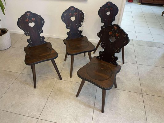 Vintage Side Chairs, Set of 4-PXE-1800086