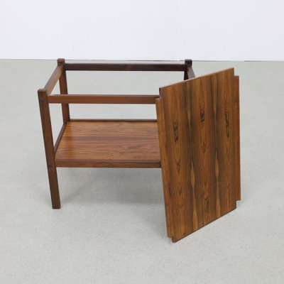 Vintage Side Table in Rosewood by Artie, Sweden, 1970s-RZV-1742810