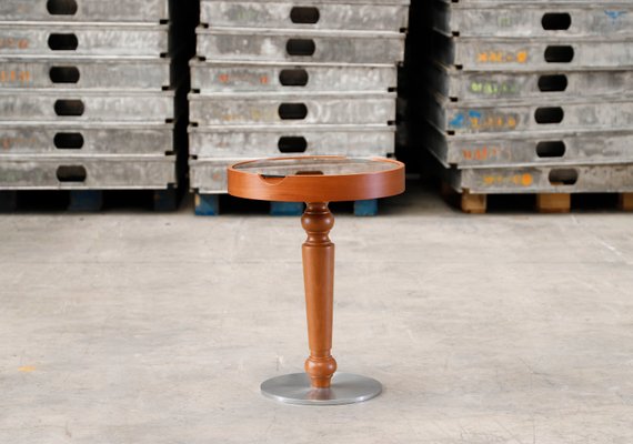 Vintage Side Table in Walnut-PTH-1315521