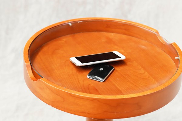 Vintage Side Table in Walnut-PTH-1315521