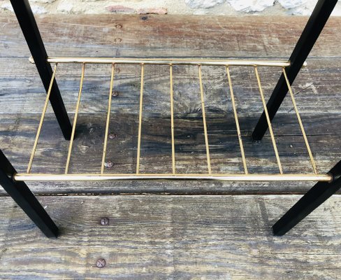 Vintage Side Table with Drawer, 1950s-OJT-1805188