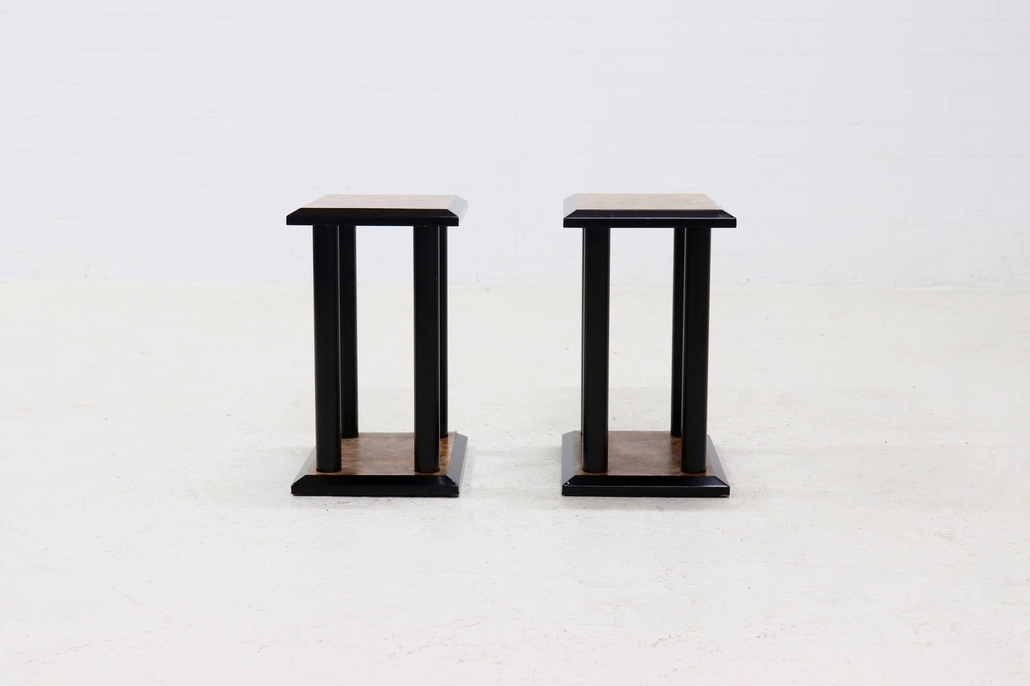 Vintage Side Tables, 1980s, Set of 2