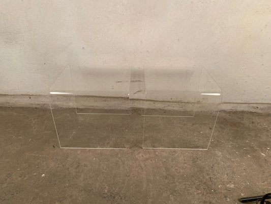 Vintage Side Tables in Acrylic, 1970s, Set of 2-RTR-1417380