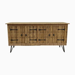 Vintage Sideboard attributed to Adrien Audoux & Frida Minet, 1960s-PB-1803092