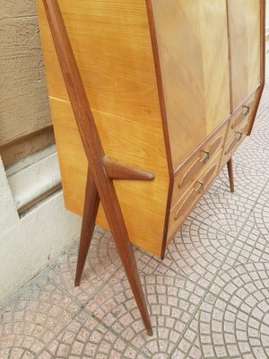 Vintage sideboard in Ico Parisi Style, 1950s-FIP-1235574