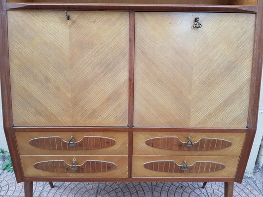 Vintage sideboard in Ico Parisi Style, 1950s-FIP-1235574