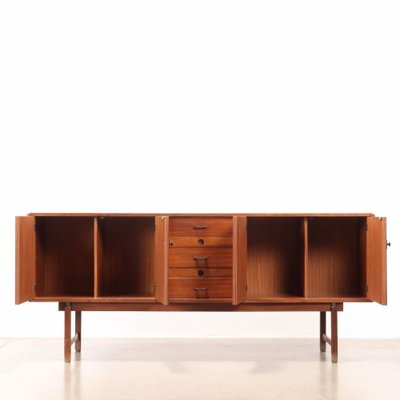 Vintage Sideboard in Mahogany Veneer, 1960s-VMM-2041492