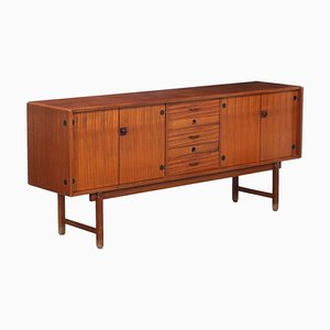 Vintage Sideboard in Mahogany Veneer, 1960s-VMM-2041492