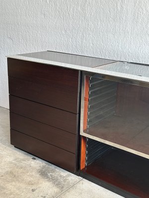 Vintage Sideboard in Metal and Wood, 1970-GTS-1815557