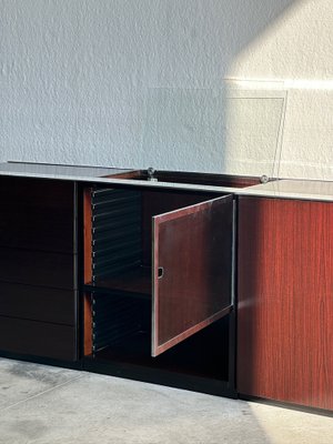 Vintage Sideboard in Metal and Wood, 1970-GTS-1815557