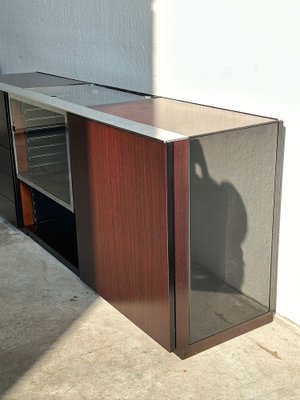 Vintage Sideboard in Metal and Wood, 1970-GTS-1815557