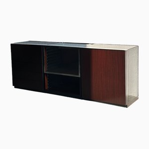 Vintage Sideboard in Metal and Wood, 1970-GTS-1815557