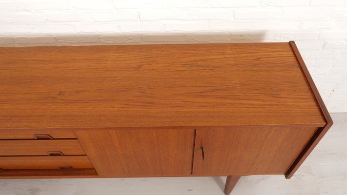 Vintage Sideboard in Teak with Square Wooden Handles-HPM-2033905