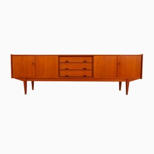 Vintage Sideboard in Teak with Square Wooden Handles-HPM-2033905