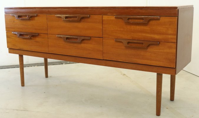 Vintage Sideboard in Veneer-FYZ-1773136