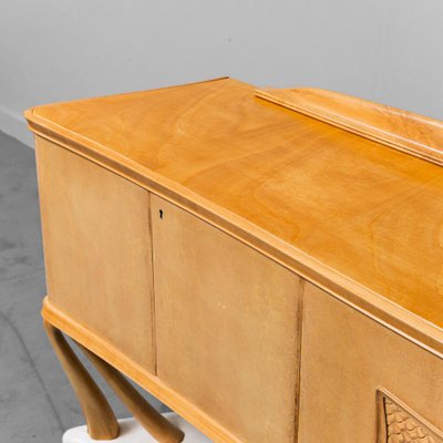 Vintage Sideboard in Wood in the style of Dassi, 1940s-ZLY-1442070