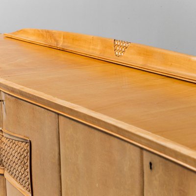 Vintage Sideboard in Wood in the style of Dassi, 1940s-ZLY-1442070