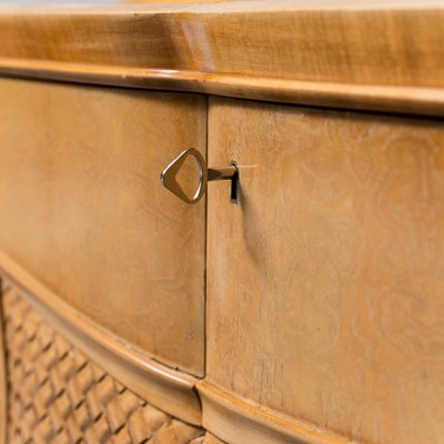 Vintage Sideboard in Wood in the style of Dassi, 1940s-ZLY-1442070