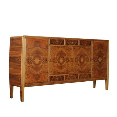 Vintage Sideboard Walnut Veneer, Italy, 1950s-VMM-2036353